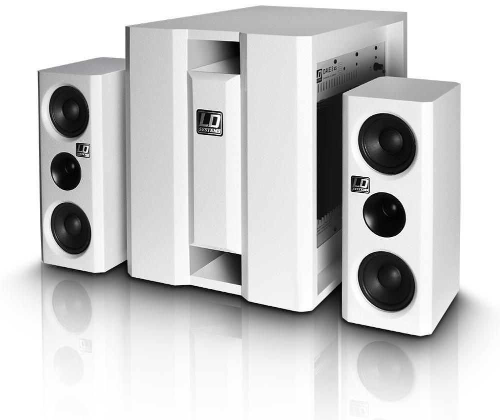 Pack sonorisation Ld systems Dave 8 XS White