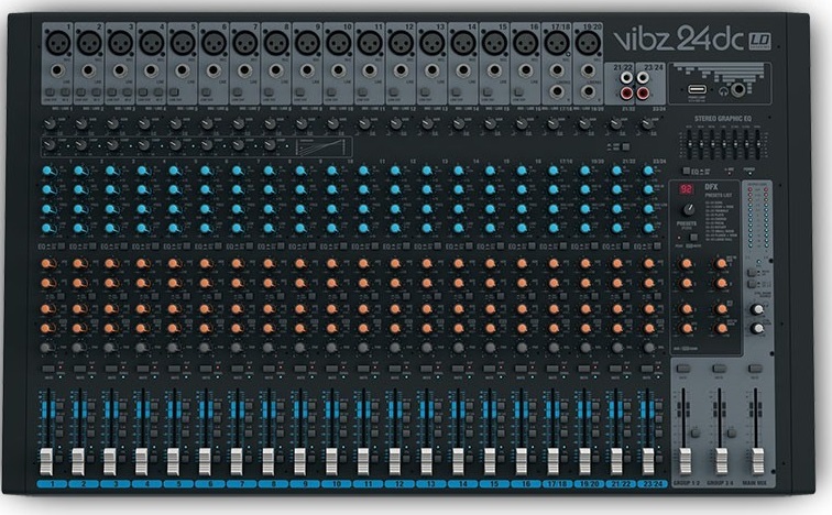 Ld Systems Vibz 24 Dc - Table De Mixage Analogique - Main picture