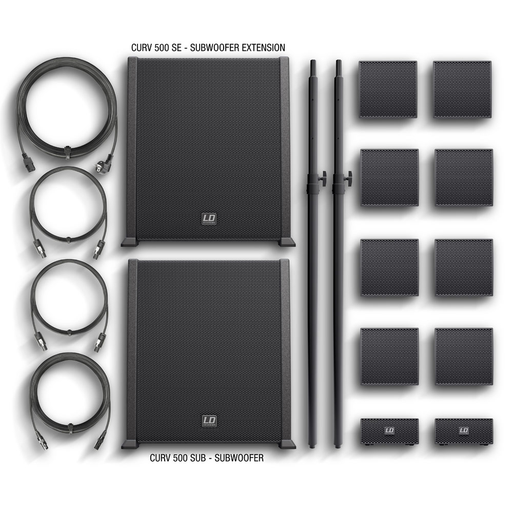 Ld Systems Curv 500 Ps - Pack Sonorisation - Variation 10