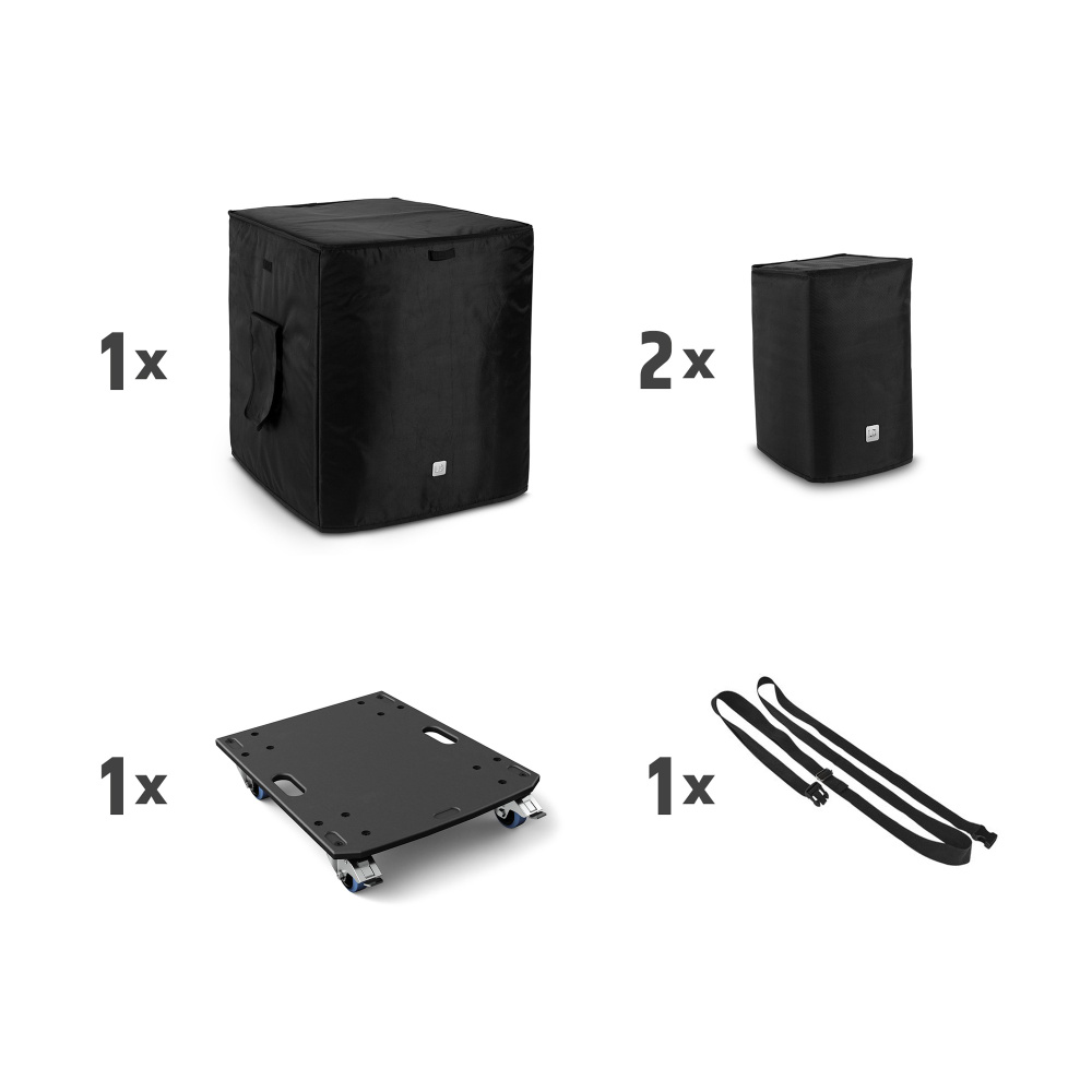 Ld Systems Dave 12 G4x Bag Set - Housse Enceinte & Sub Sono - Variation 2