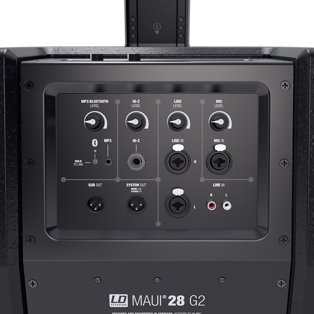 Ld Systems Maui 28 G2 - Systemes Colonnes - Variation 10