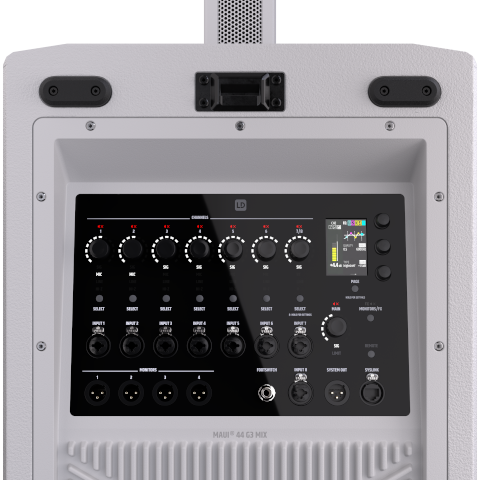 Ld Systems Maui44g3 All-in-one Array System + Mixer White - Systemes Colonnes - Variation 12
