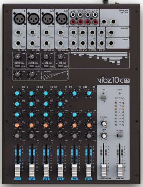Table de mixage analogique Ld systems VIBZ 10 C