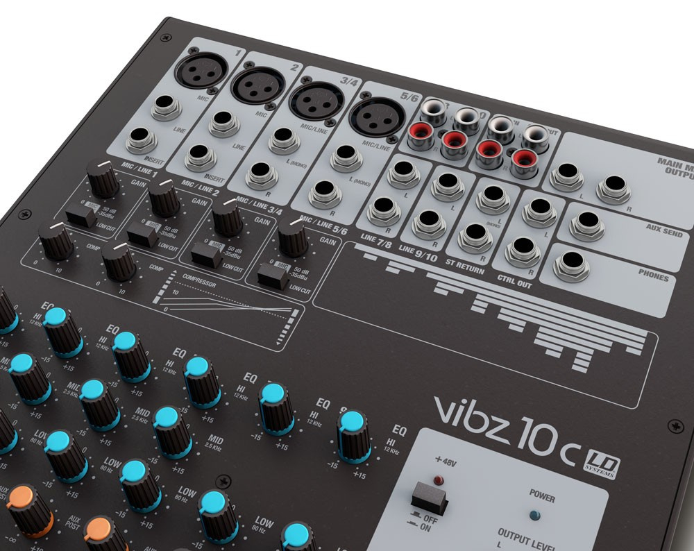 Ld Systems Vibz 10 C - Table De Mixage Analogique - Variation 3