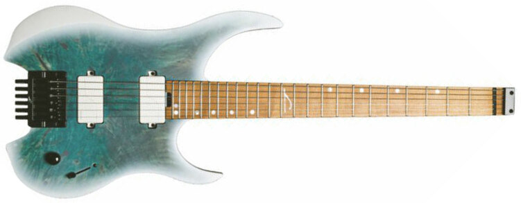 Legator Ghost G6od Overdrive Hh Fishman Fluence Modern Ht Mn - Arctic Blue - Guitare Électrique MÉtal - Main picture