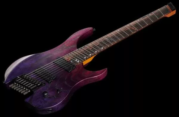 Guitare électrique multi-scale Legator Ghost Performance G7FP - iris fade