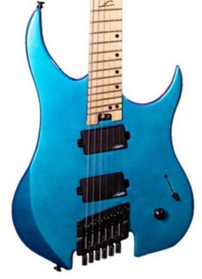 Guitare électrique multi-scale Legator Ghost G6FS - Blue color shift