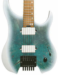 Guitare électrique métal Legator Ghost G6OD - Arctic blue