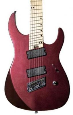 Guitare électrique multi-scale Legator Ninja N7FS - Solar eclipse