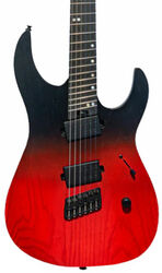 Guitare électrique multi-scale Legator Ninja Performance N6FP - Crimson