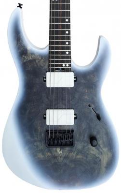 Guitare électrique solid body Legator Ninja Overdrive N6OD - Black ice