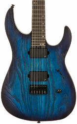 Guitare électrique métal Legator Ninja Performance N6P - Cali cobalt