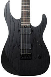 Guitare électrique forme str Legator Ninja Performance N6P - Satin stealth black
