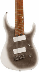Guitare électrique multi-scale Legator Ninja Overdrive N8FOD - Black ice