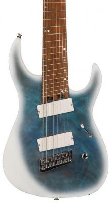 Guitare électrique multi-scale Legator Ninja Overdrive N8FOD - Arctic blue