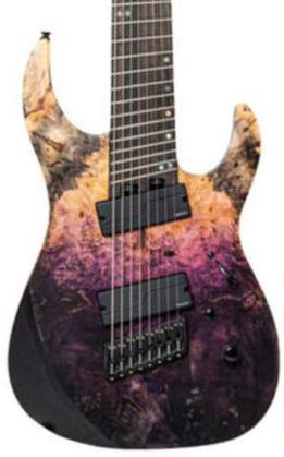 Guitare électrique multi-scale Legator Ninja N8FX - Amethyst