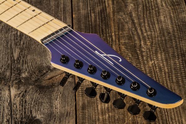 Guitare électrique multi-scale Legator Ninja N7FS - lunar eclipse