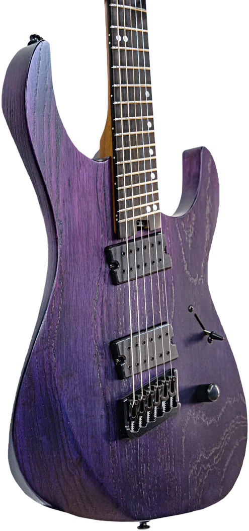 Legator Ninja N6fp Performance Multiscale 2h Ht Eb - Iris Fade - Guitare Électrique Multi-scale - Variation 2