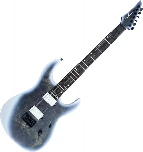 Guitare électrique solid body Legator Ninja Overdrive N6OD - black ice