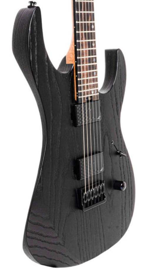 Legator Ninja N6p Performance Hh Ht Rw - Satin Stealth Black - Guitare Électrique Forme Str - Variation 2