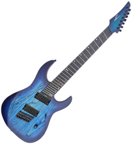 Guitare électrique multi-scale Legator Ninja Performance N7FP - Cali cobalt