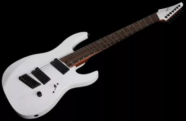 Guitare électrique multi-scale Legator Ninja Performance N7FP - white