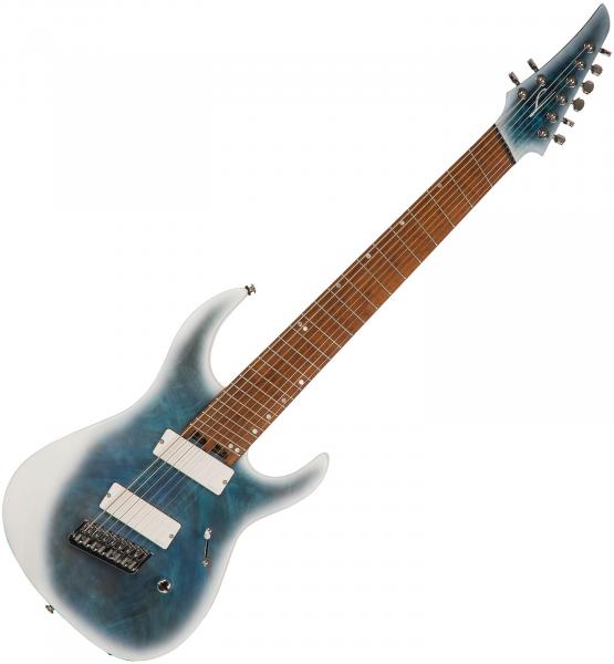 Guitare électrique multi-scale Legator Ninja Overdrive N8FOD - Arctic blue