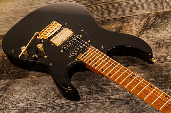 Guitare électrique solid body Legator OS6 Opus - black