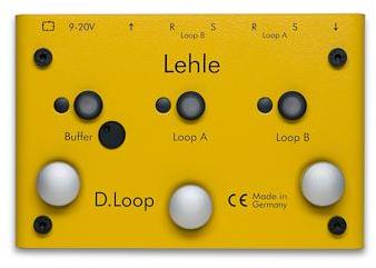 Footswitch & commande divers Lehle DLOOP MIDI INSERT D EFFET EN PEDALE ET MIDI