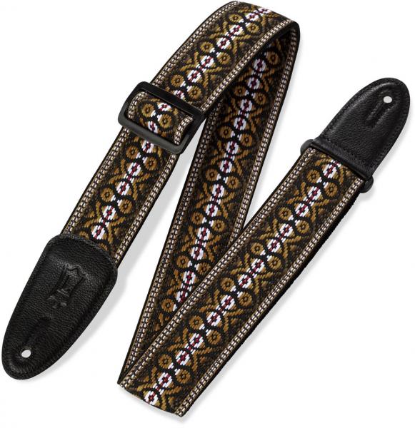 Levy's 5 cm wide jacquard guitar strap - Design 020 More stringed ...