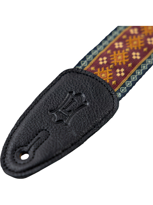 Levy's 5 Cm, Tissu Avec Motifs Hootenany, Dos Polypropylene - Design 026 - Sangle Courroie - Variation 2