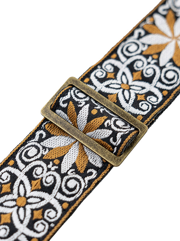 Levy's Courroie Tissu Avec Motifs Hootenany, 4 Portes Mediators, 5 Cm - Design 13 - Sangle Courroie - Variation 1