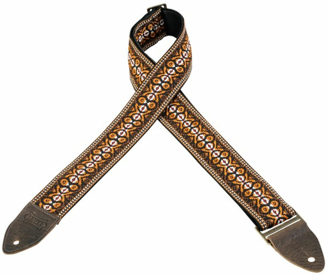 Levy's M8htv-20 Hootenanny Jacquard Guitar Strap 2inc - Sangle Courroie - Main picture