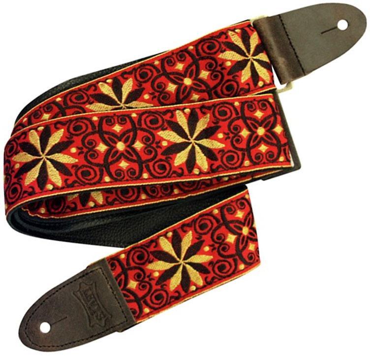 Sangle courroie Levy's M8HTV-21 Hootenanny Jacquard Guitar Strap