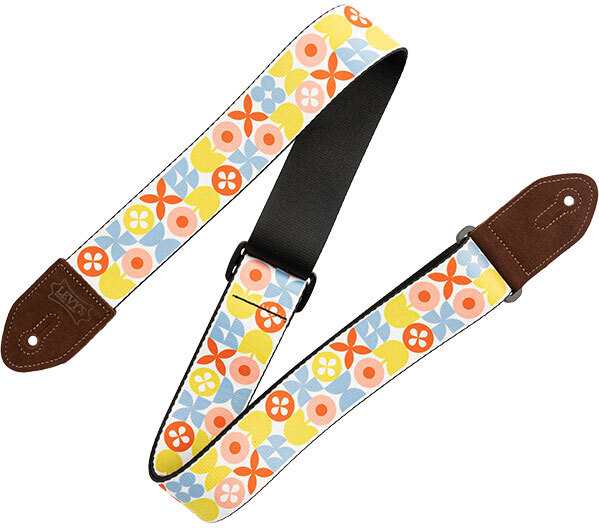 Levy's Mid Century Modern Series - 5 Cm Polyester, Retro Flower - Sangle Courroie - Main picture