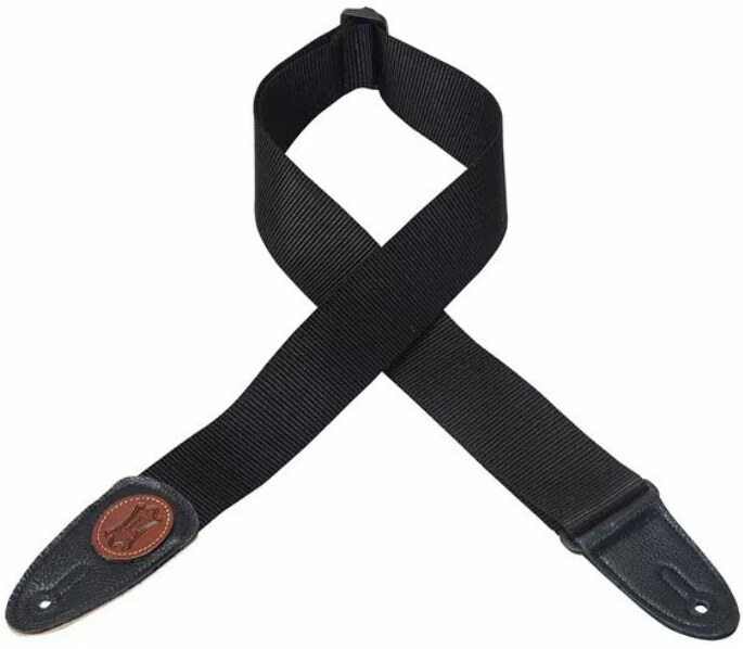 Levy's Mss8-blk-xl Soft-hand Polypropylene Guitar Strap - Sangle Courroie - Main picture