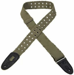 Sangle courroie Levy's MC8TWEY-GRN Cotton Guitar Strap