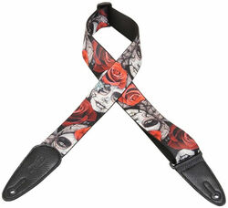 Sangle courroie Levy's MPDS2-RR Polyester Guitar Strap