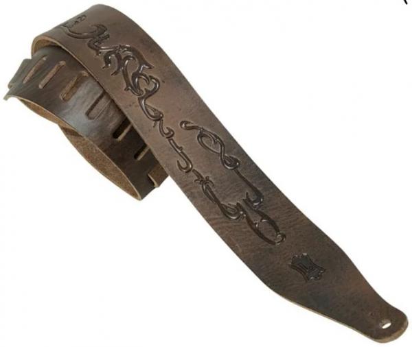 Levy's M17DT10DBR Veg Tan Leather Guitar Strap Guitar strap