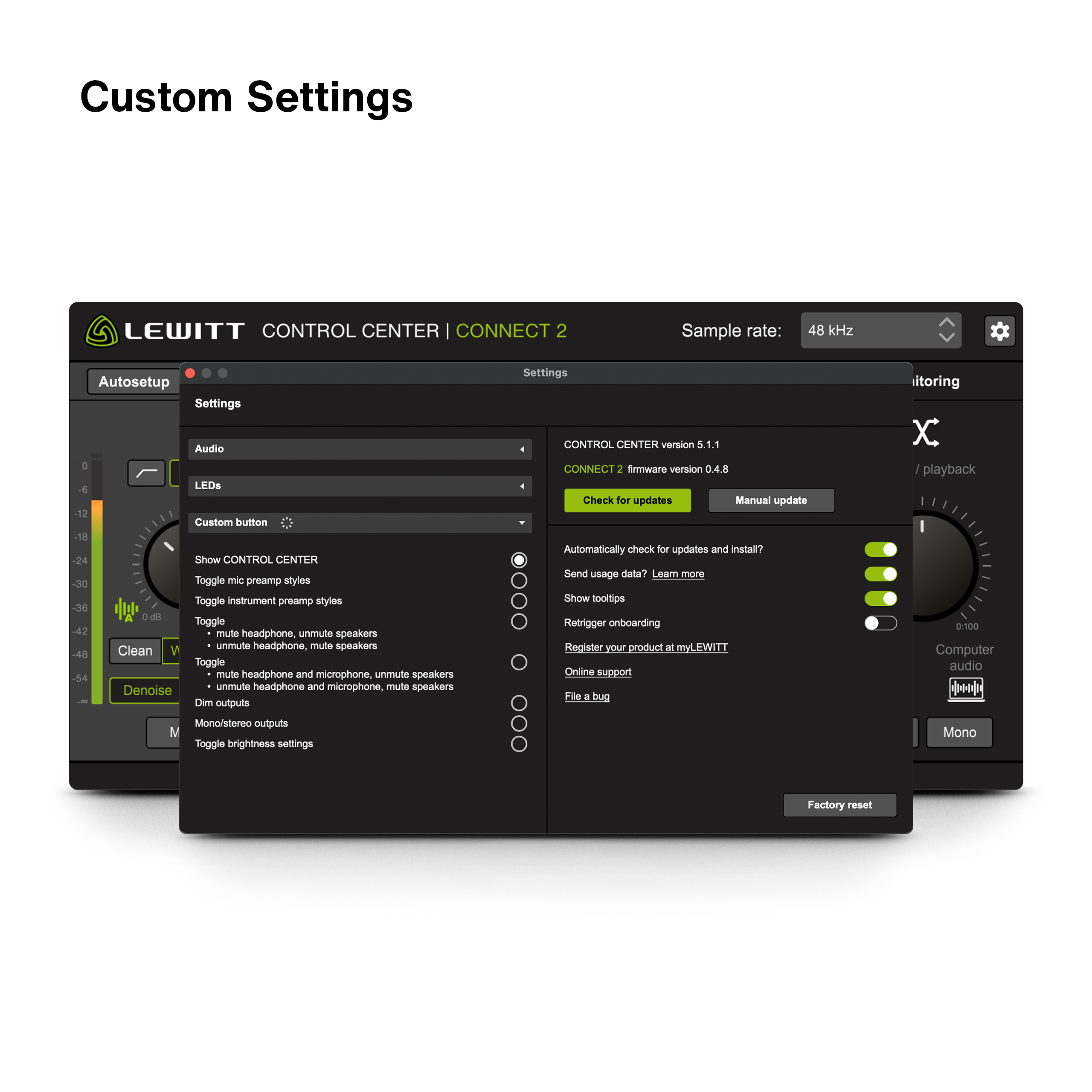 Lewitt Connect 2 - Interface Audio Tablette / Iphone / Ipad - Variation 8