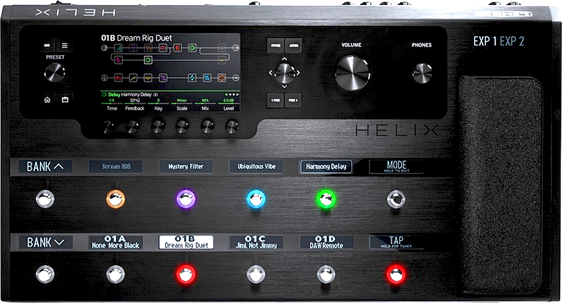 Line 6 Helix Floor Guitar Processor - Simulation ModÉlisation Ampli Guitare - Main picture