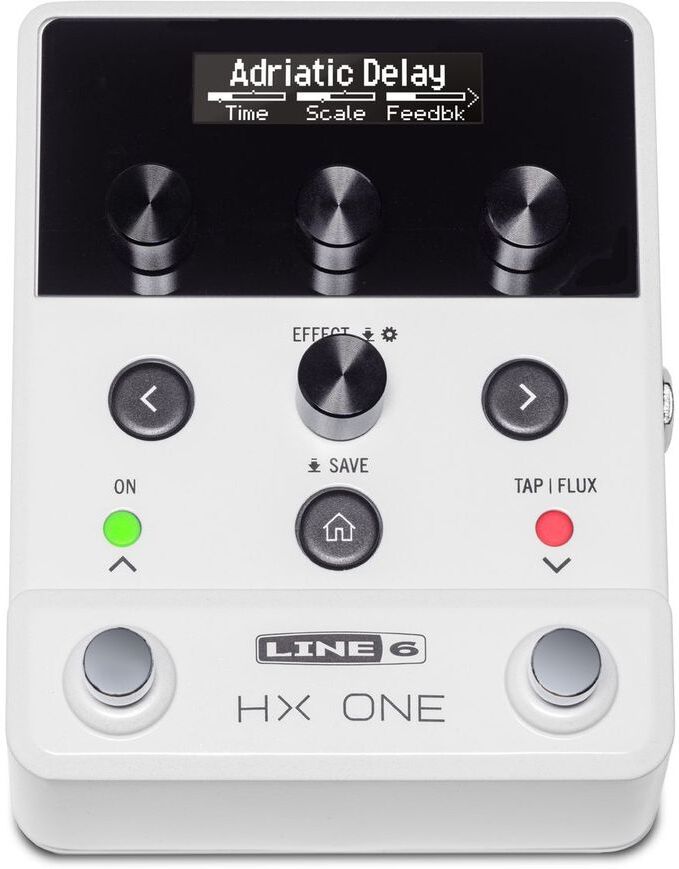 Line 6 Hx One Effects Processor Limited Edition White - Multi Effet Guitare Électrique - Main picture