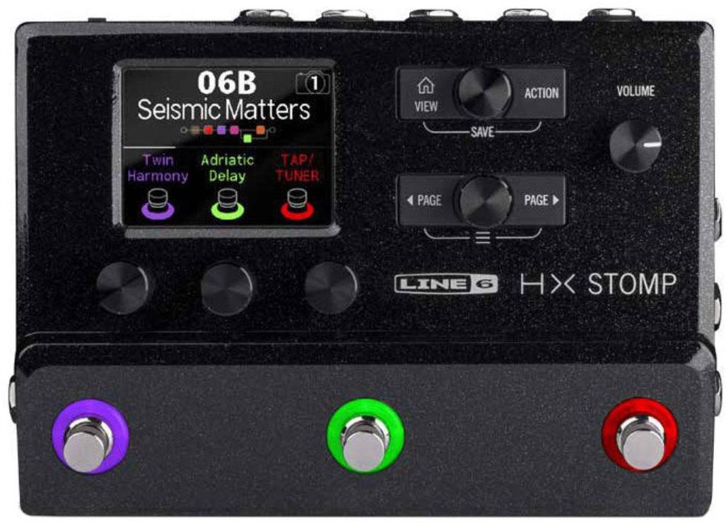 Multi effet guitare électrique Line 6 HX Stomp
