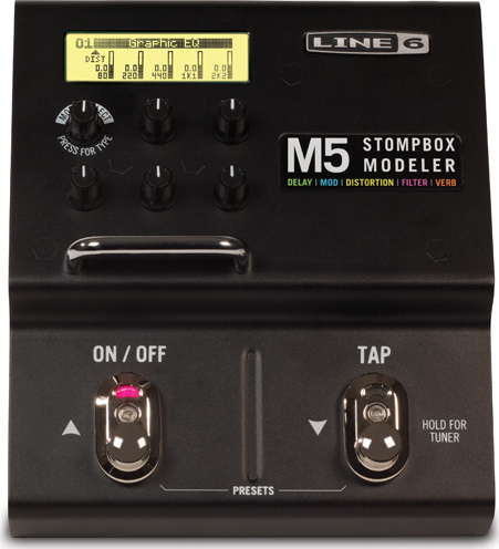 Line 6 M5 Stompbox - Simulation ModÉlisation Ampli Guitare - Main picture
