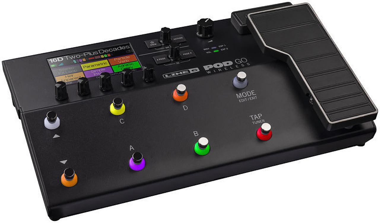 Multi effet guitare électrique Line 6 POD Go Wireless