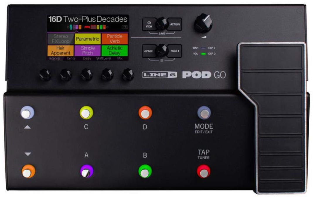 Multi effet guitare électrique Line 6 POD Go