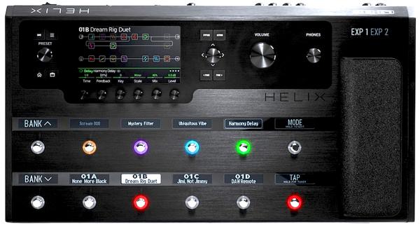 Line 6 Helix Floor Simulatie van gitaarversterkermodellering