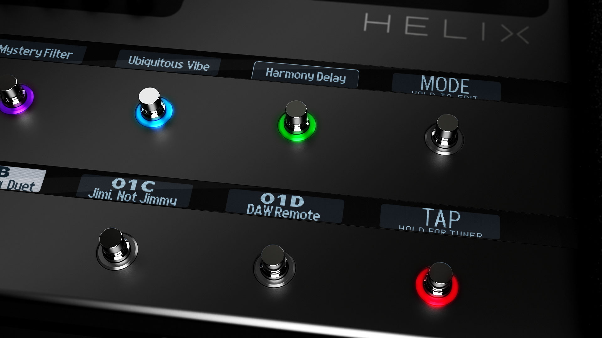 Line 6 Helix Floor Guitar Processor - Simulation ModÉlisation Ampli Guitare - Variation 2