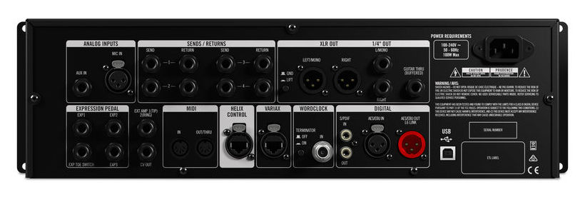 Line 6 Helix Rack - Simulation ModÉlisation Ampli Guitare - Variation 2