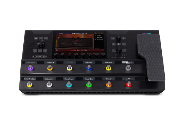 Line 6 Helix Stadium XL Floor Guitar amp modeling simulation